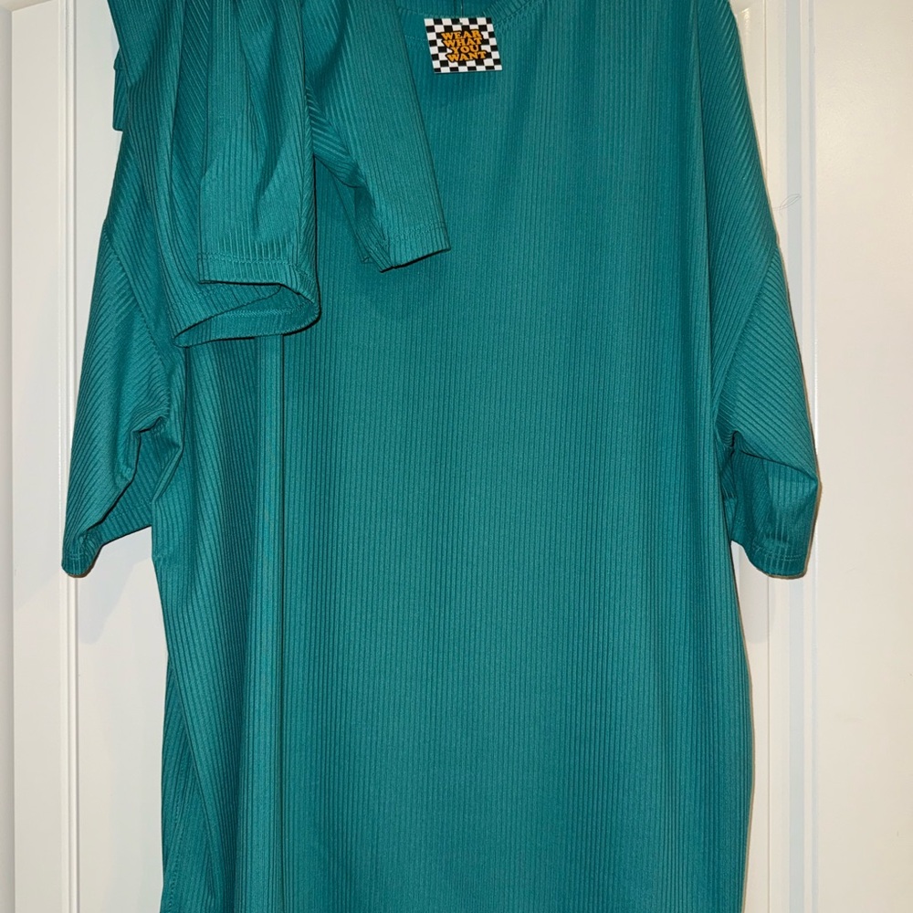 Dressed in Lala Mermaid Green Biker Set